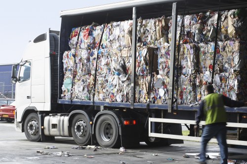 Professional rubbish removal team in Millbank