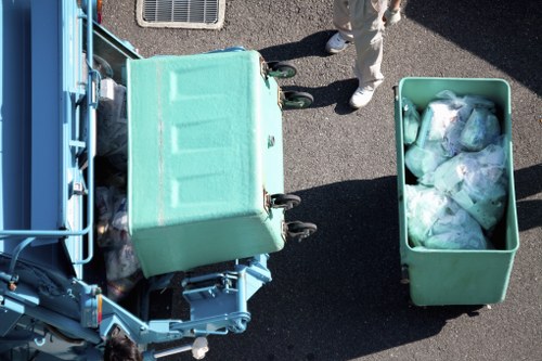 Various sizes of enclosed and lockable skips available in Millbank